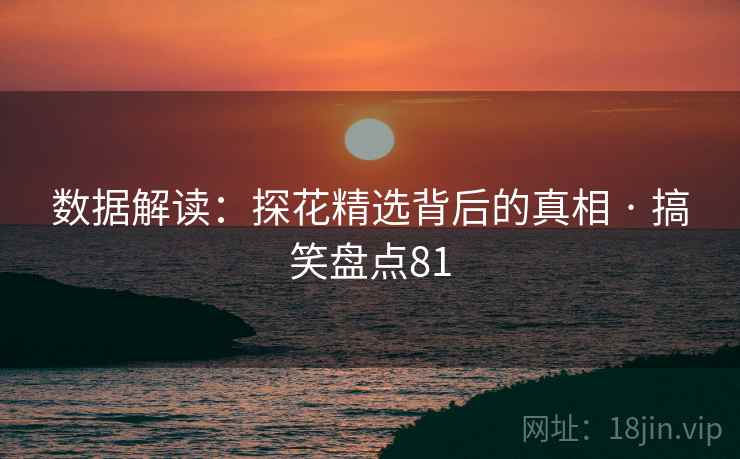 数据解读：探花精选背后的真相 · 搞笑盘点81