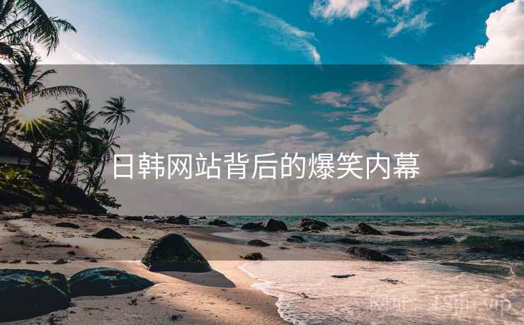 日韩网站背后的爆笑内幕