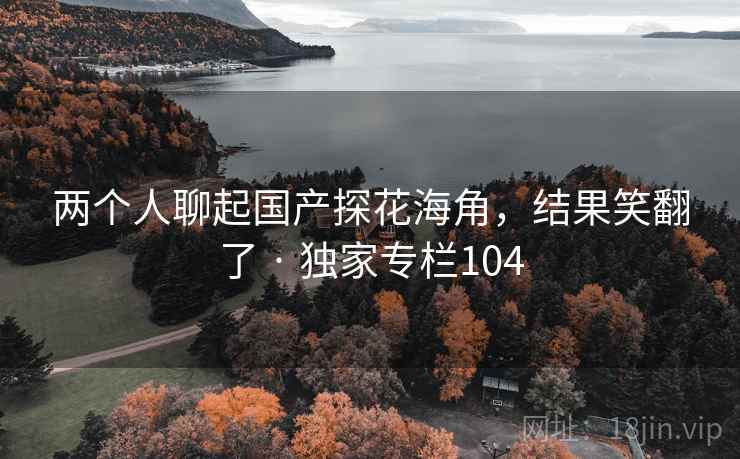 两个人聊起国产探花海角，结果笑翻了 · 独家专栏104