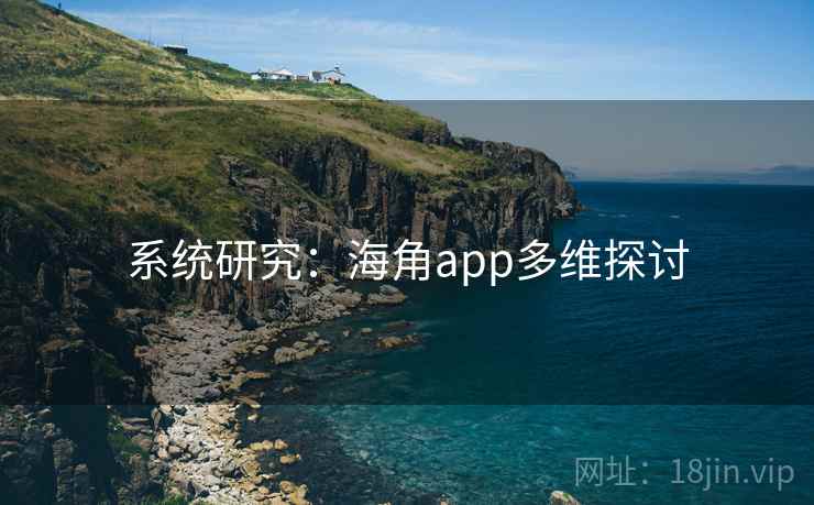 系统研究：海角app多维探讨