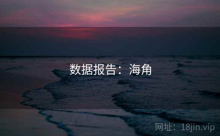 数据报告：海角