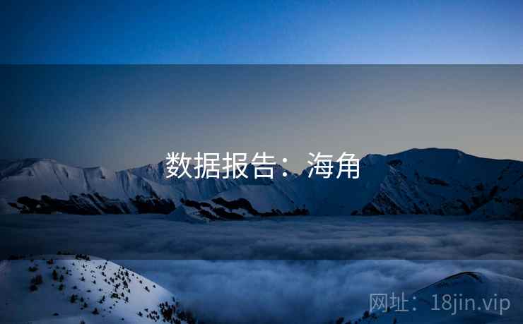 数据报告：海角