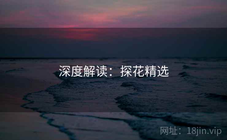 深度解读：探花精选