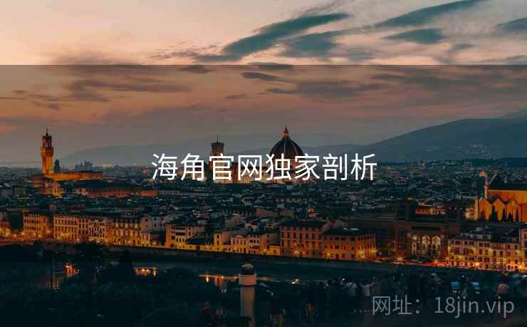 海角官网独家剖析