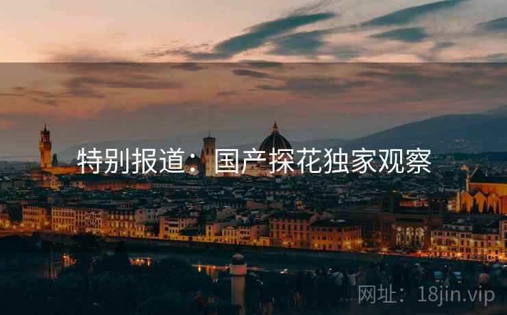 特别报道：国产探花独家观察